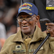 Richard Overton, seen here at the age of 110, being honored at a Memphis Grizzlies game in March 2017